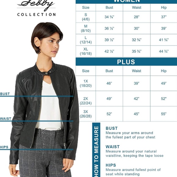 Sebby collection gray jacket - Picture 16 of 16